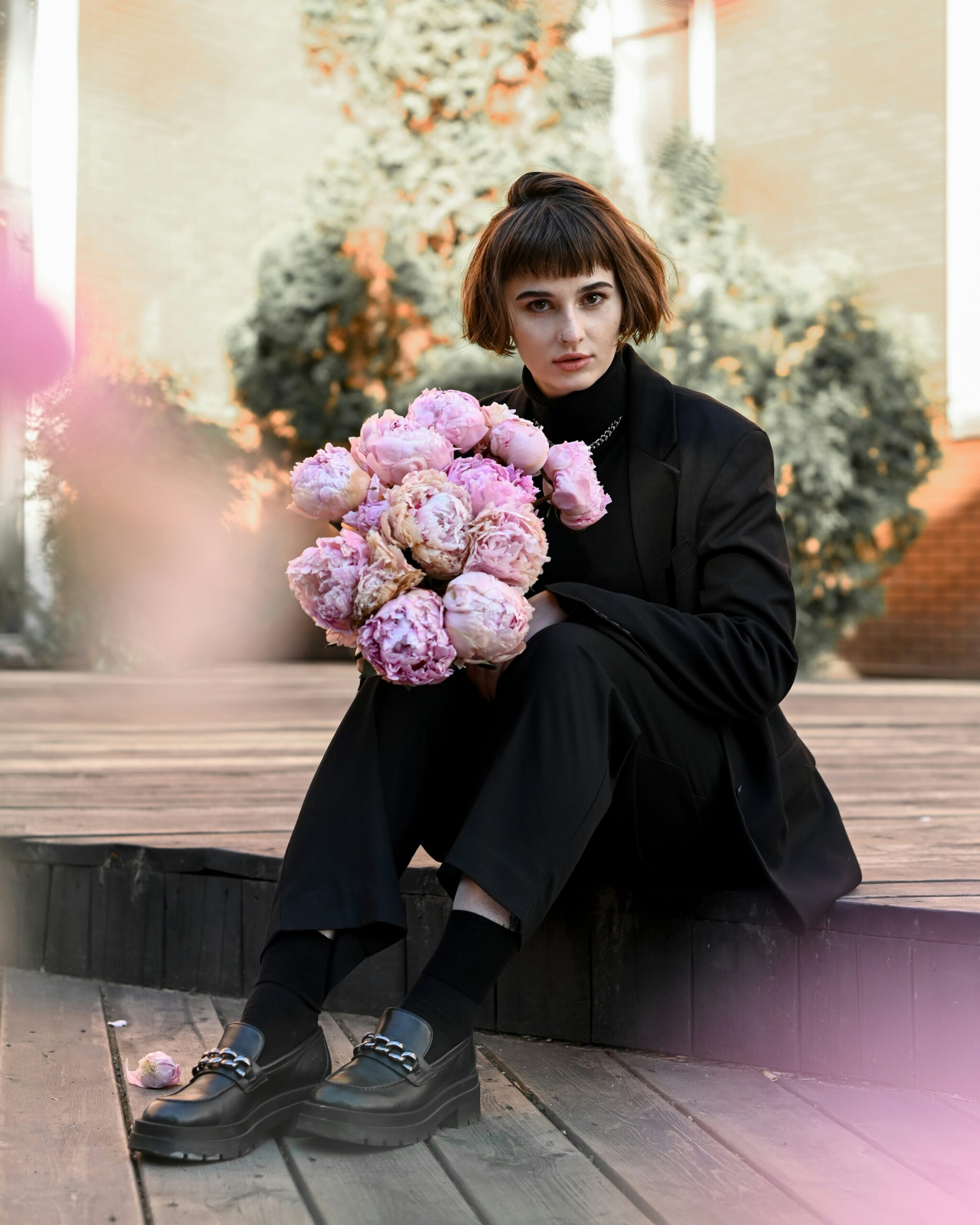 Loafer für Damen in Herbstfarben zu Jeans und Büro Outfit